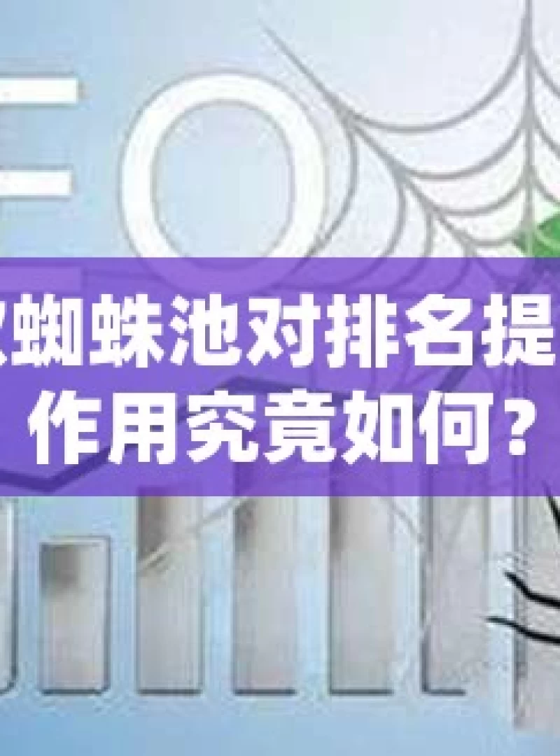 谷歌蜘蛛池对排名提升的作用究竟如何？