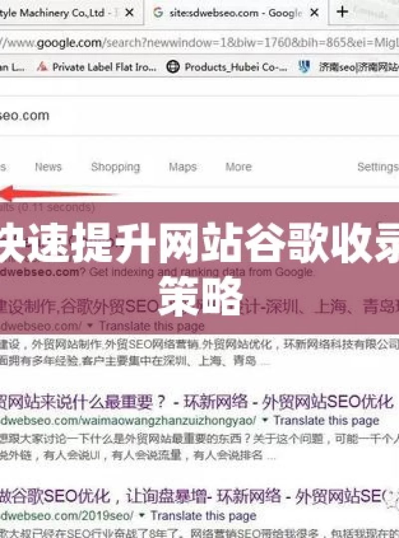 揭秘！快速提升网站谷歌收录的高效策略