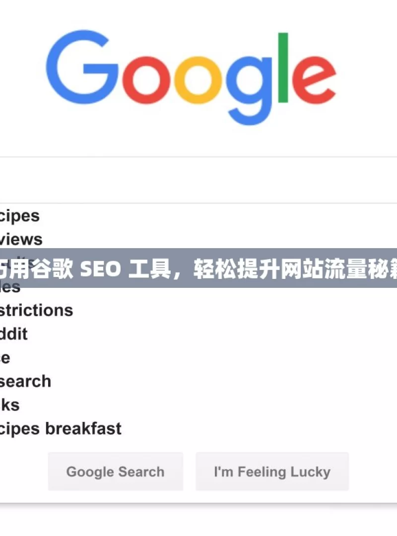 巧用谷歌 SEO 工具，轻松提升网站流量秘籍