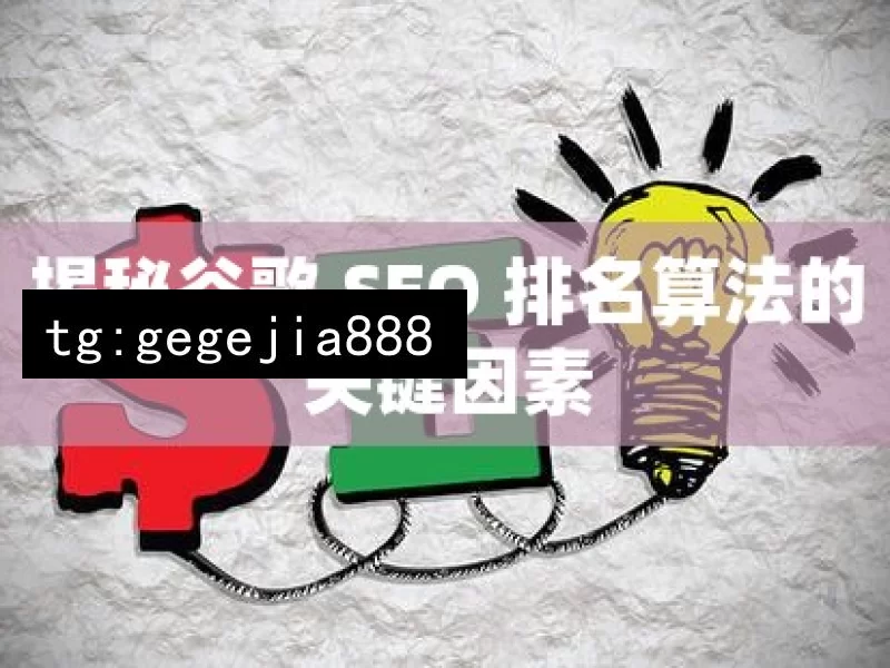 揭秘谷歌 SEO 排名算法的关键因素