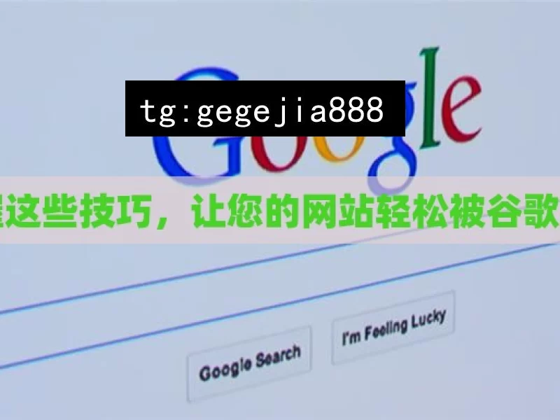 掌握这些技巧，让您的网站轻松被谷歌收录