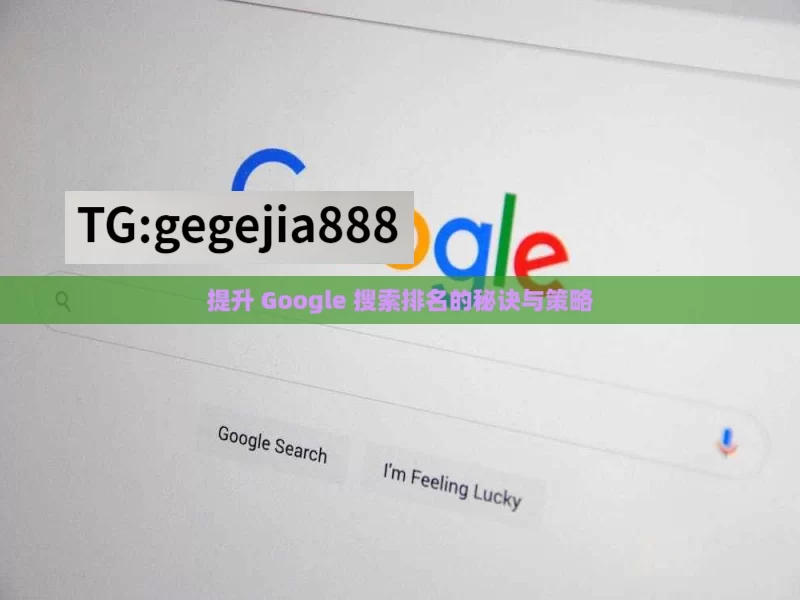 提升 Google 搜索排名的秘诀与策略