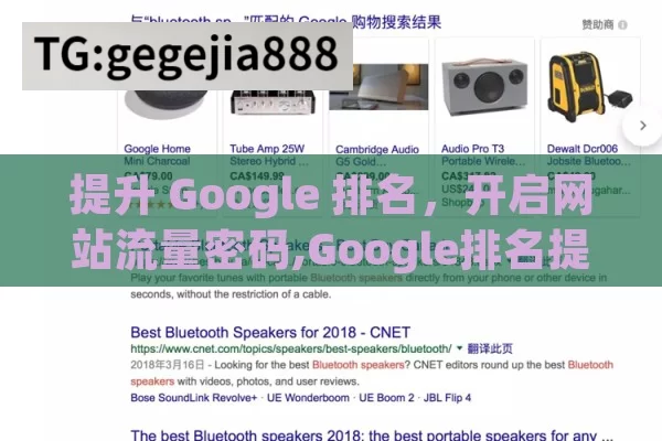 提升 Google 排名，开启网站流量密码,Google排名提升，网站成功的关键
