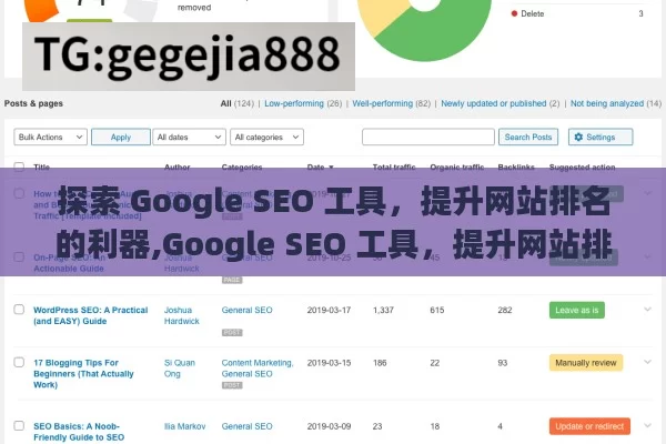 探索 Google SEO 工具，提升网站排名的利器,Google SEO 工具，提升网站排名的利器