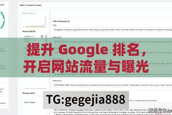 提升 Google 排名，开启网站流量与曝光的关键,如何提升Google排名