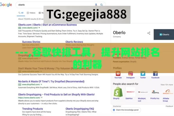 ---,谷歌快排工具，提升网站排名的利器