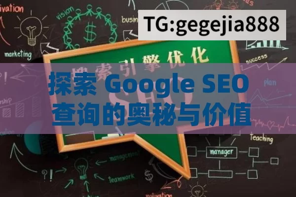 探索 Google SEO 查询的奥秘与价值,掌握Google SEO查询，提升网站排名